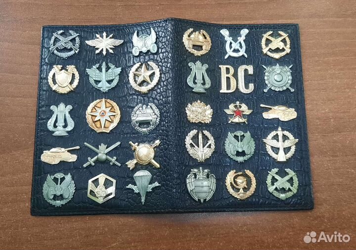 Обложка уникальная на военный билет военник