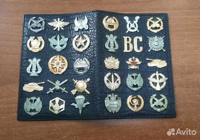 Обложка уникальная на военный билет военник