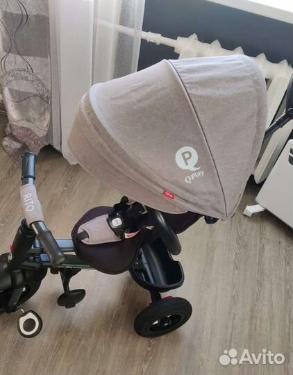 Детский трехколесный велосипед складной