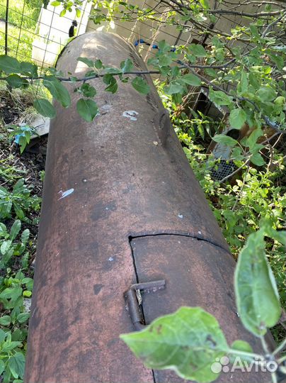 Бочка для воды металл