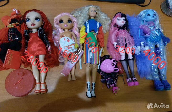 Куклы Мх, Эах, Барби, Рх