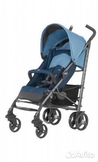Прогулочная коляска chicco lite WAY TOP 2 Blue (с