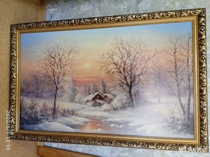 Картина Мягкая зима