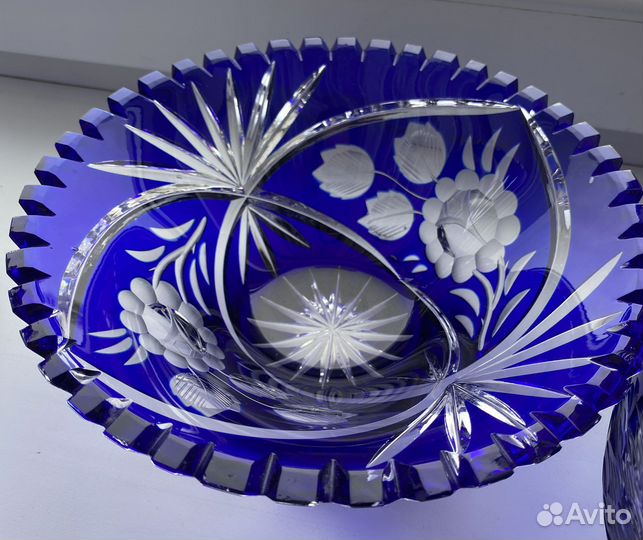 Цветной хрусталь гдр