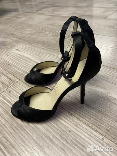 Лабутены атласный шелк