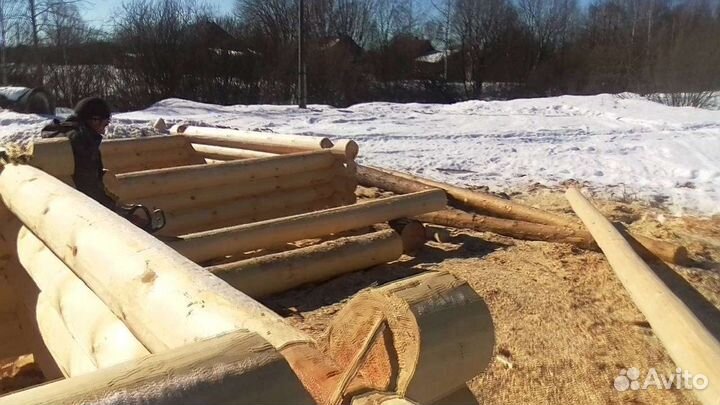 Сруб для бани