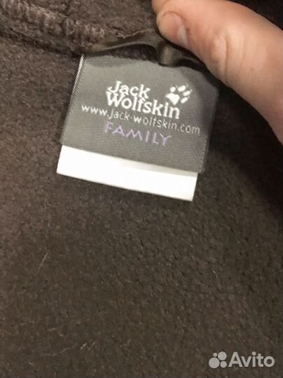 Зип кофта Jack Wolfskin