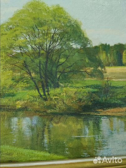 Картина маслом на холсте пейзаж