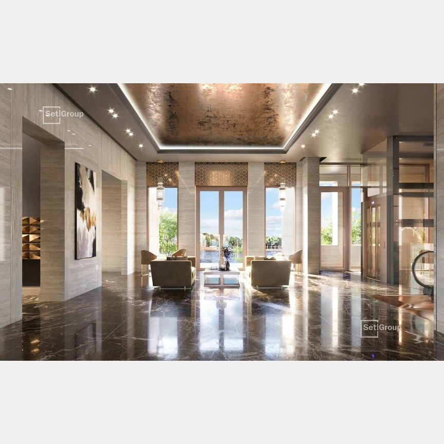 2-к. апартаменты, 107,6 м², 1/6 эт.