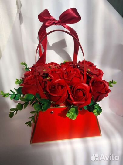 Мыльные розы на подарок
