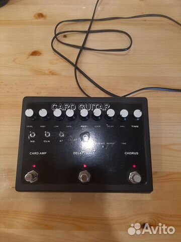 Примочка для гитары Card Guiter купить в Балашихе | Хобби и отдых | Авито