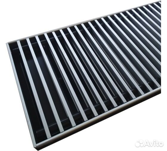 Внутрипольный конвектор кзто Бриз 260*80 *2500 U