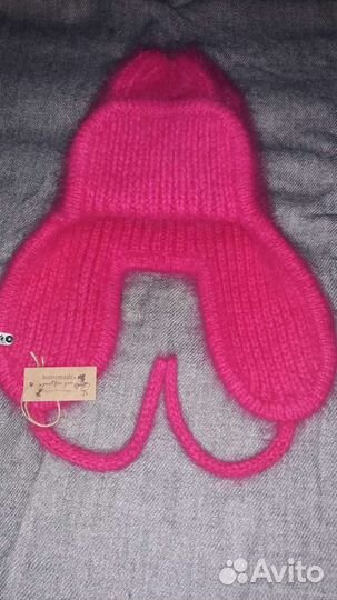 Шапка- ушанка (ручная работа)