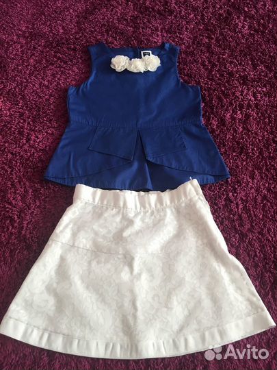 Юбка и блузка Janie and Jack