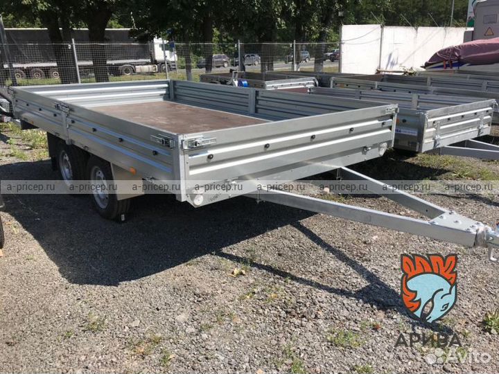 Прицеп с откидными бортами
