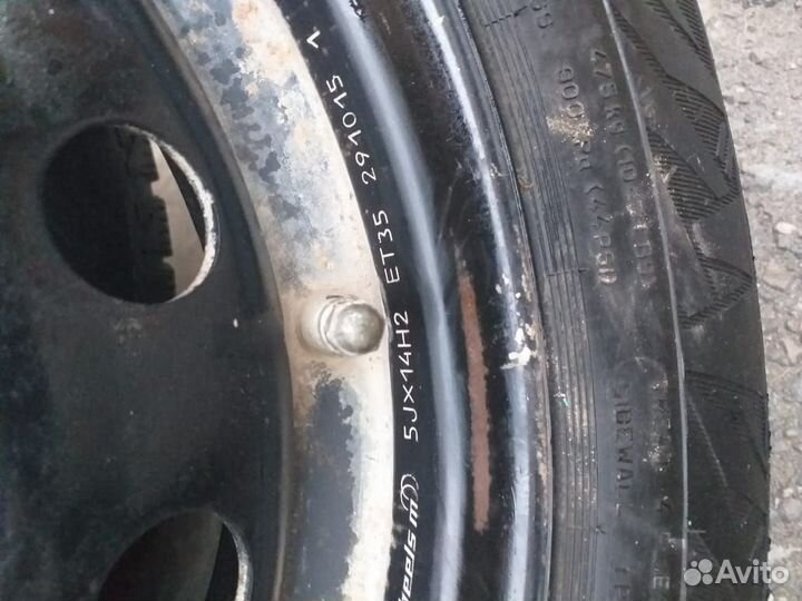 Зимняя резина на дисках r14