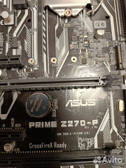 Материнская плата 1151 z270-p +i5 6600 +32gb