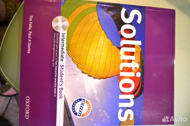 Продам учебник англ. Solutions Intermediate+ CD