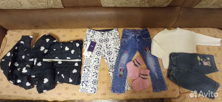 Детские вещи пакетом для девочки