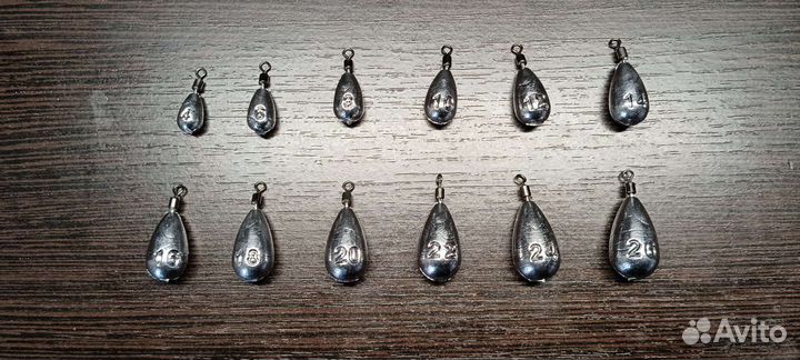 Чебурашка разборная, капля с вертлюгом