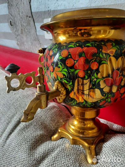 Самовар электрический расписной