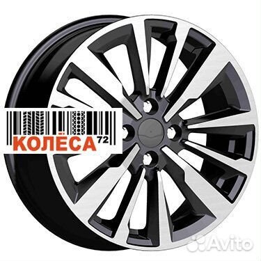 Кик Эрман 6.5x16 4x98 ET35 Dia58.6 алмаз черный