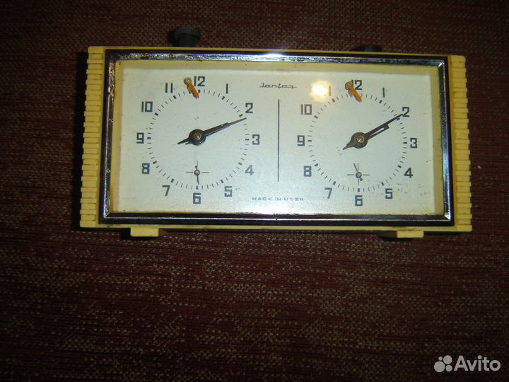 Шахматные часы СССР