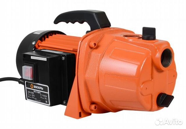 Поверхностный насос вихрь пн-1100Ч