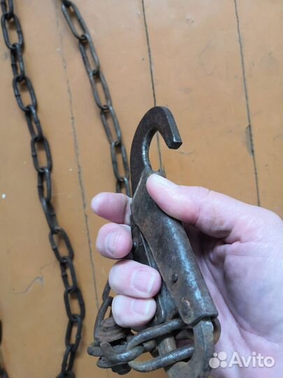 Карабин с цепью.СССР