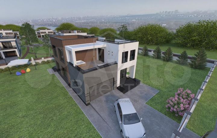 Коттедж 270 м² на участке 6 сот.