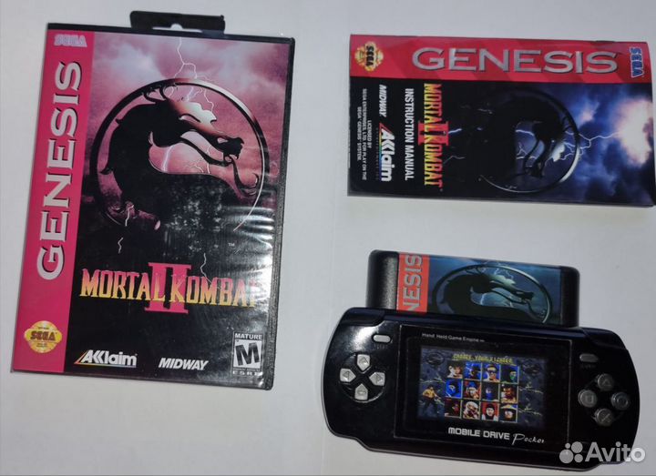 Картриджи с руководством Sega MegaDrive / Genesis