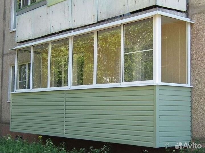 Остекление балкона