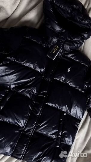 Пуховик Polo Ralph Lauren glossen down jacket