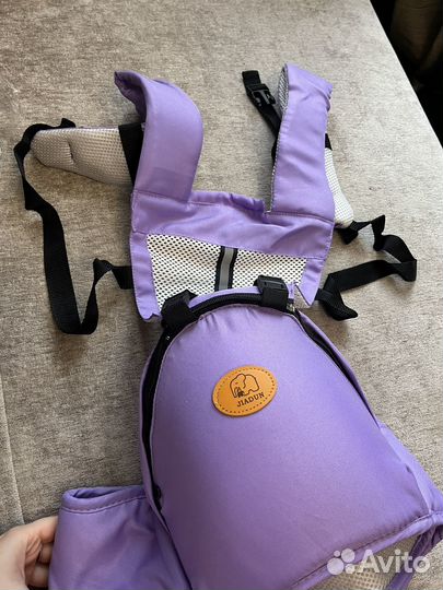 Хипсит со спинкой новый эргорюкзак до 15-20кг