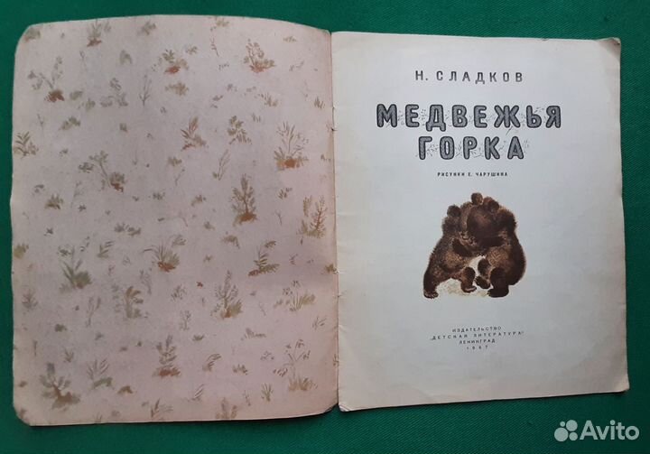 Н.Сладков. Медвежья горка. 1967