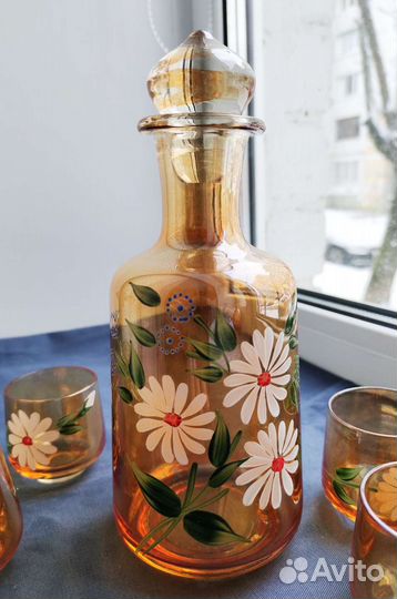 Графин с рюмками СССР