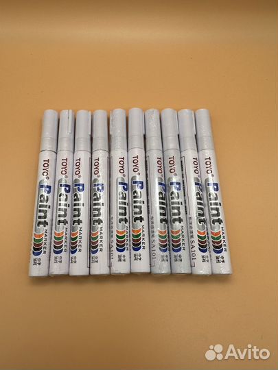 Маркер для надписи на шинах (10 штук комплектом)