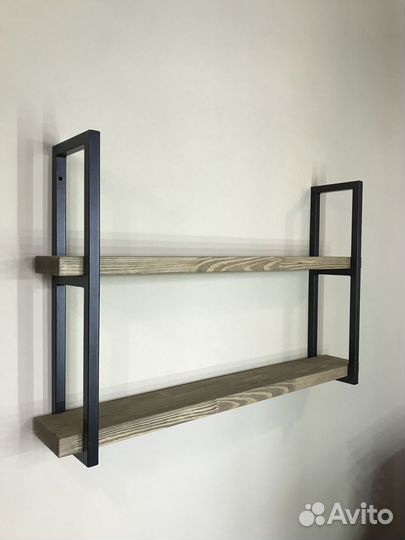 Полка настенная лофт