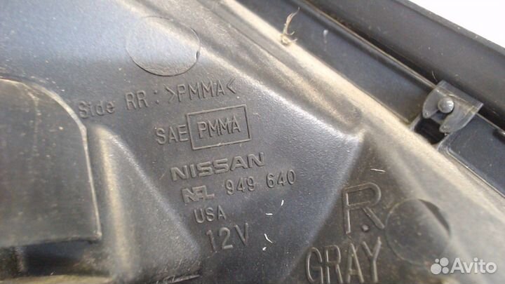 Фонарь (задний) Nissan Altima 4, 2009