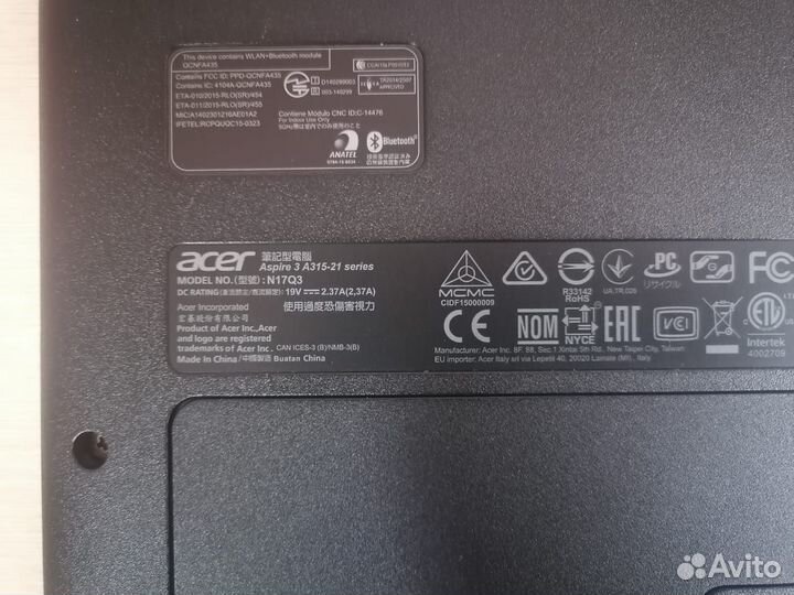 Ноутбук acer