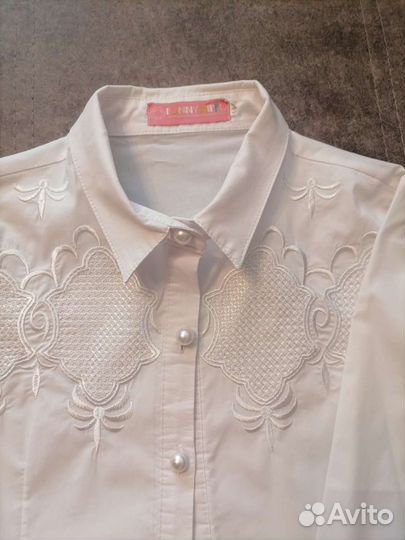 Блузка школьная на девочку рост 146