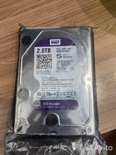 Жесткий диск 2 тб новый