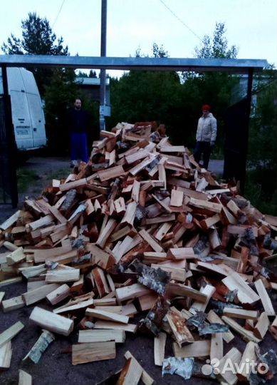 Дрова любые сухие в укладку качественные
