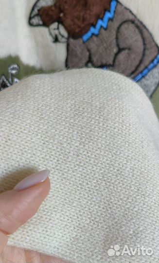 Пуловер с рисунком