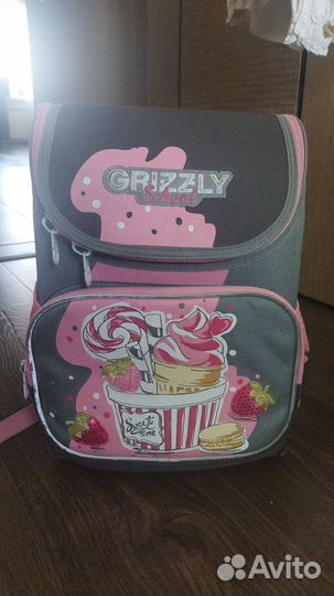 Школьный ортопедический рюкзак для девочки 1-4 кл