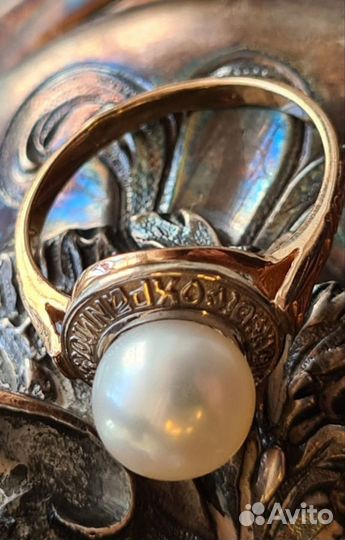 Золотое кольцо Спаси и сохрани,585 пр