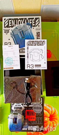 Наушники беспроводные Xiaomi Rock Steampunk R3