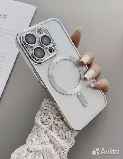 Чехол на Айфон 11 Pro с MagSafe силиконовый