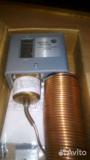 Термостат Johnson Controls, реле защиты