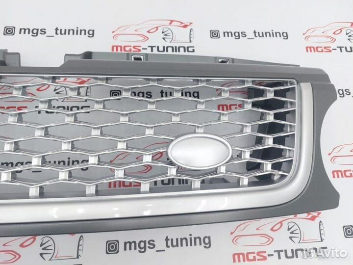 Решетка радиатора Range Rover Sport 05-13 Silver